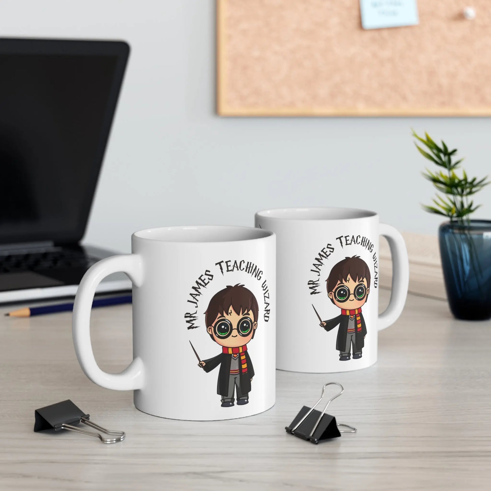 context Personalised Teachers Mug Teaching Wizard Thank You