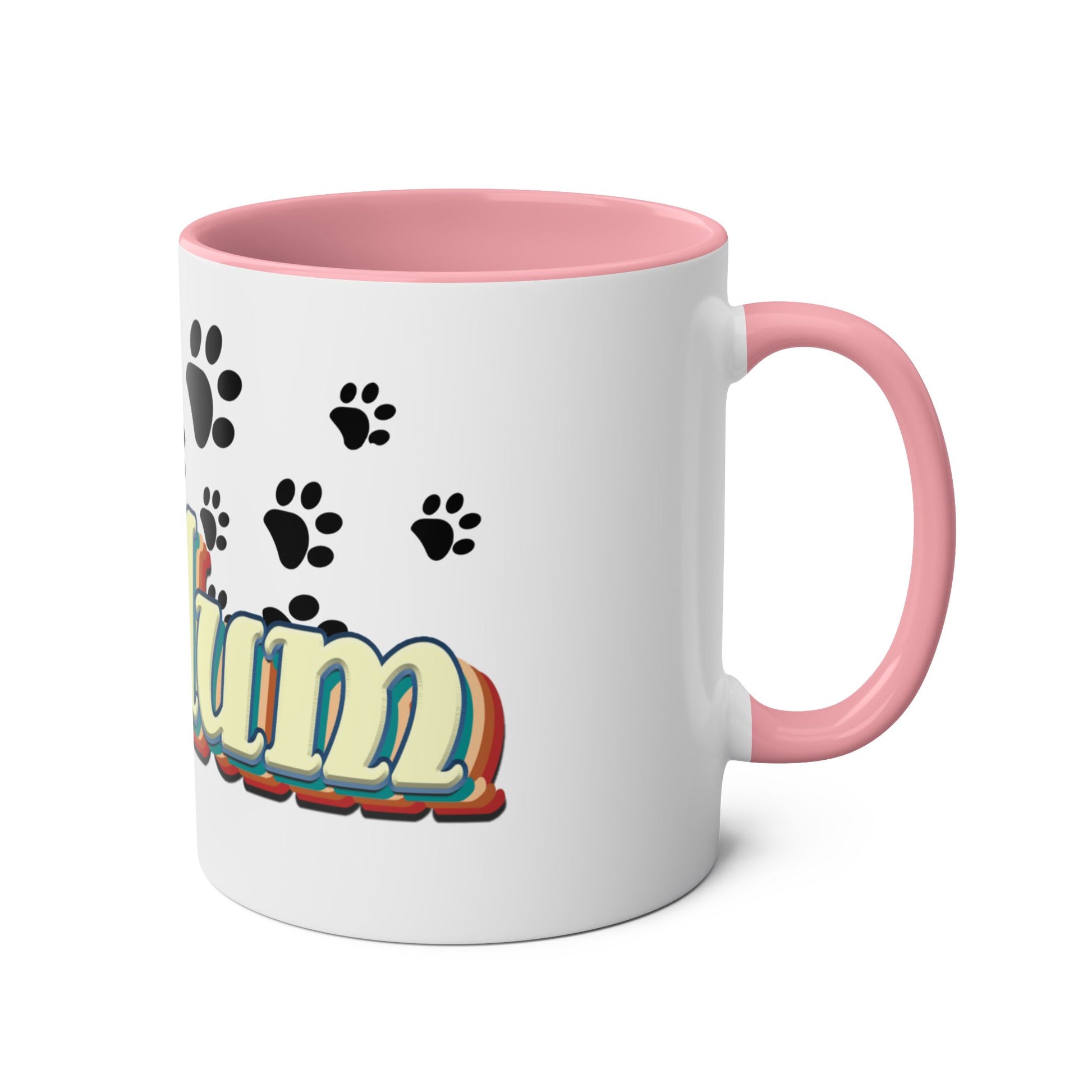 Right Pink Cat Mum Mug Super Cute Cat Mum