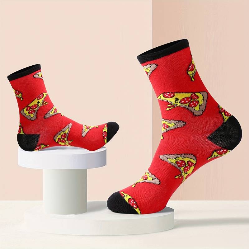 Pizza Socks Novelty Pizza Socks In A Pizza Gift Box