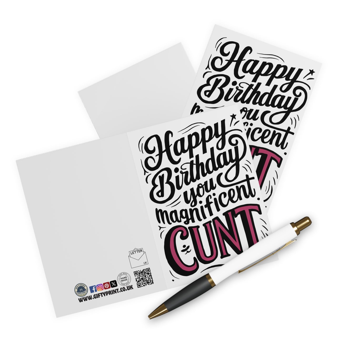 context Rude Birthday Card Happy Birthday You Magnificent Cunt