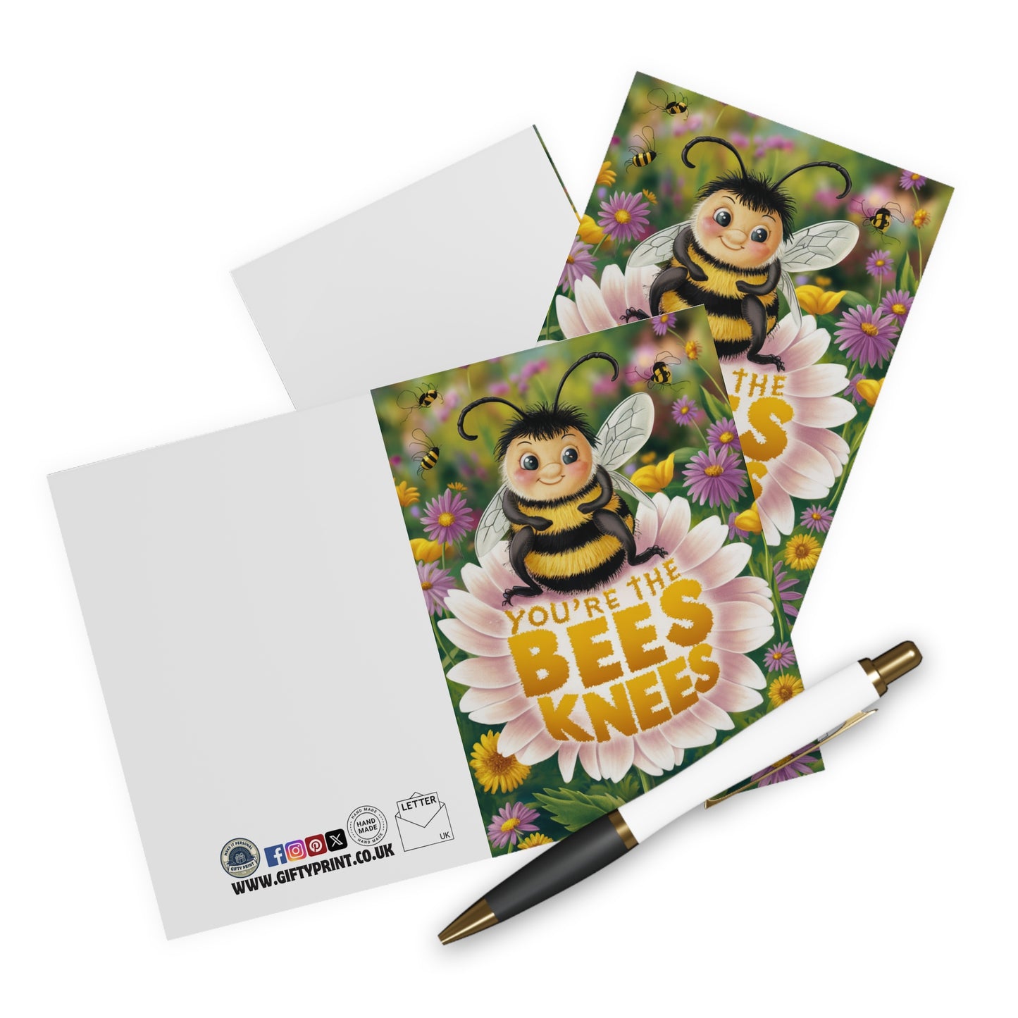 context Thank You Card Bee You're The Bees Knees