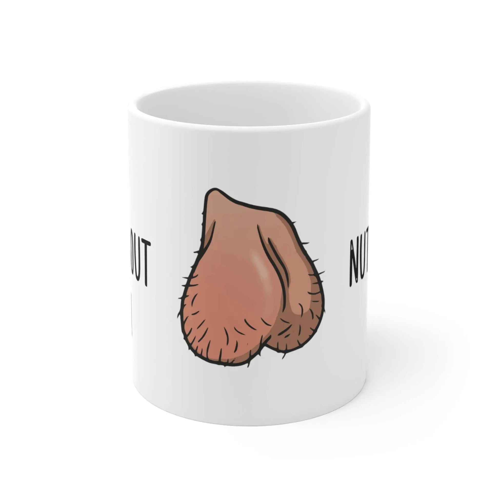 front Valentines Day Mug I'm Nuts About You