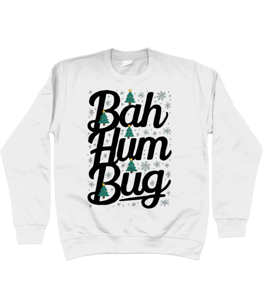 Christmas Jumper Sweatshirt Bah Hum Bug