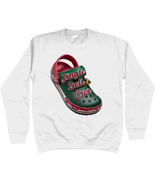 Christmas Jumper Sweatshirt Jingle Bell Croc