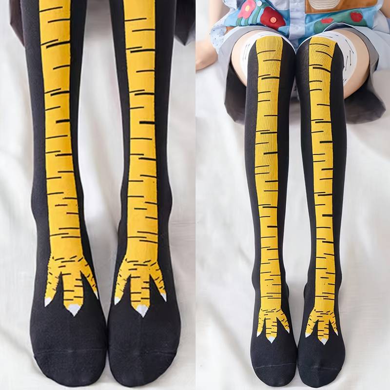 Novelty Chicken Leg Feet Socks 1 Pair