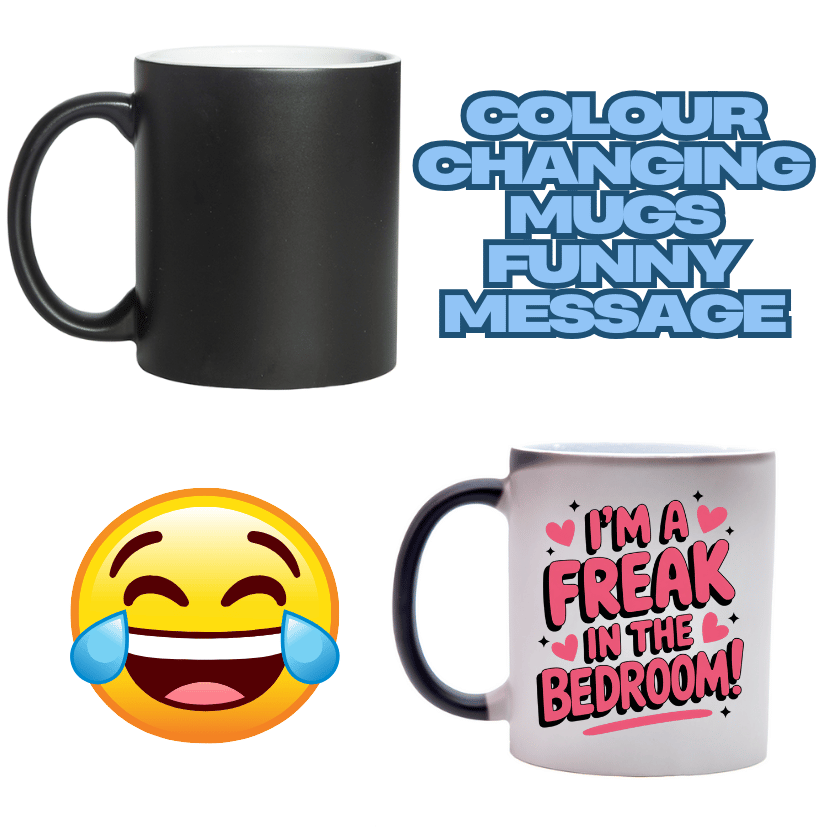 Funny Mug Colour Changing I'm A Freak In The Bedroom