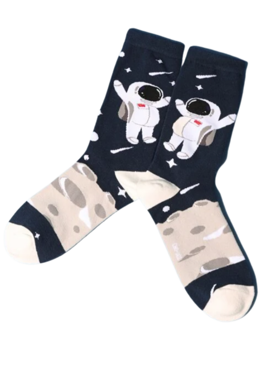 Unisex Space Astronaut Socks Novelty Gift Socks