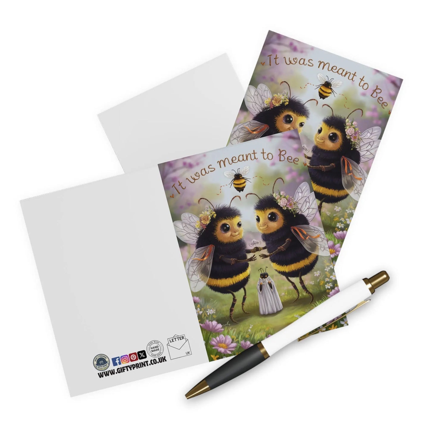 context Wedding Card Bees It Was Meant To Bee